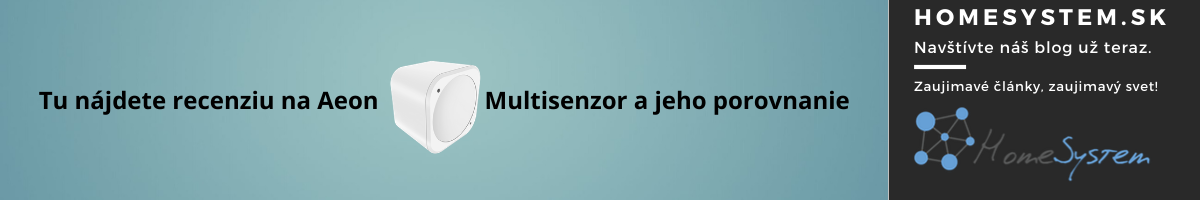 Tu nájdete recenziu na Aeon Multisenzor a jeho porovnanie